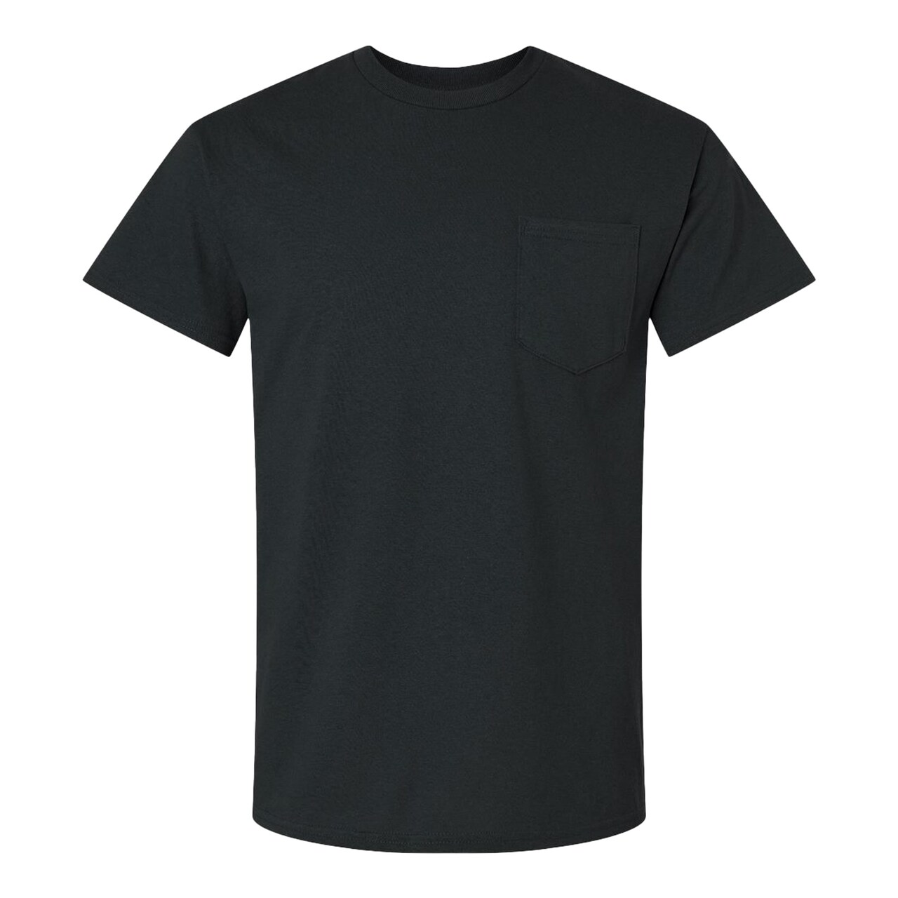 Gildan Ultra Cotton Pocket T-Shirt Blanks, Unisex Short Sleeve Crewneck Craft Tees